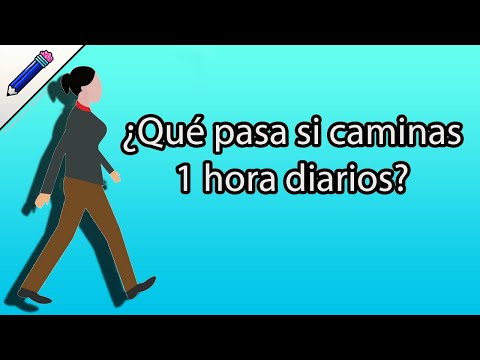 ¿Qué pasa si camino 8 km diarios?