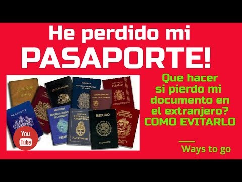 ¿Qué pasa si he perdido el pasaporte?