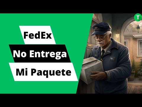 ¿Qué pasa si FedEx no me entrega a tiempo?