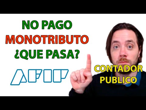 ¿Qué pasa si no pago el monotributo?