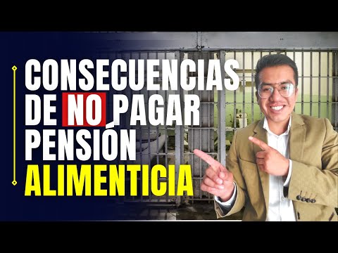 Qué pasa si el padre no paga la pensión alimenticia