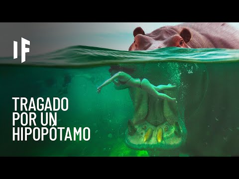 ¿Qué pasa si un hipopótamo vuelca?