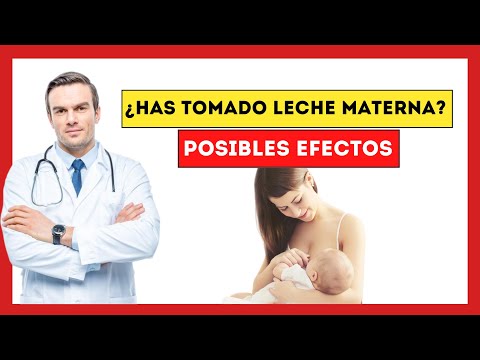 ¿Qué pasa si un adulto consume leche materna?