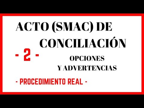 ¿Qué pasa si el trabajador no acude al SMAC?