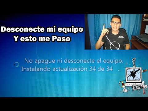 ¿Qué pasa si apagas el ordenador cuando se está actualizando?