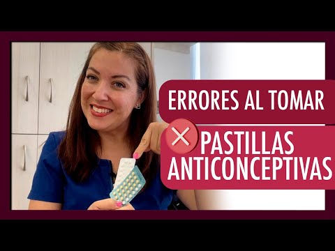 ¿Qué pasa si me tomo una pastilla anticonceptiva equivocada?