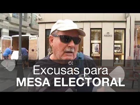 Qué pasa si no voy a la reunión de la vocal de mesa