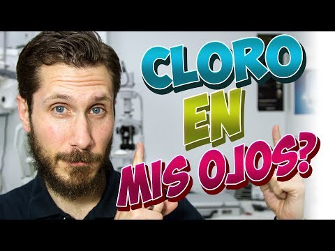 ¿Qué pasa si te cae cloro en el ojo?