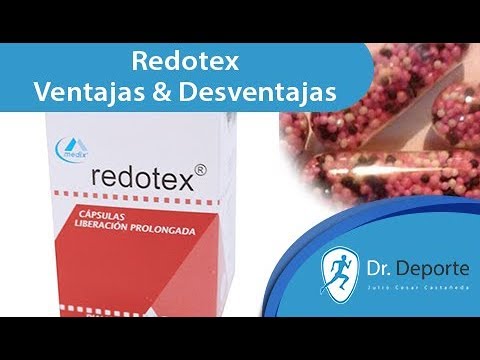 ¿Qué pasa si tomo Redotex NF?