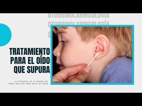 ¿Qué pasa si el oído supura? Causas y tratamiento