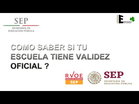 ¿Qué pasa si una universidad no tiene RVOE?