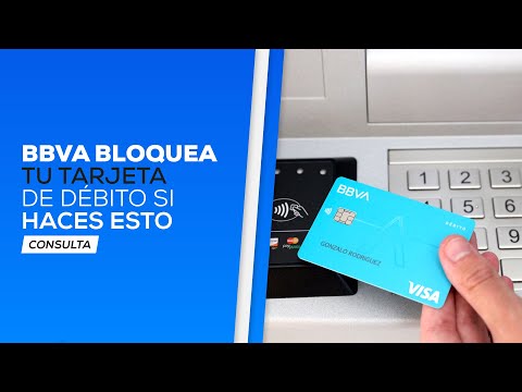 ¿Qué pasa si no utilizo mi tarjeta de débito BBVA?