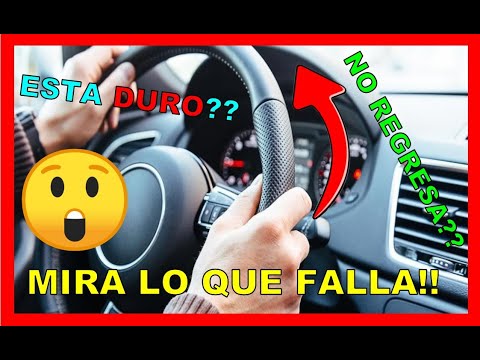 ¿Qué pasa si giro el volante con el motor apagado?