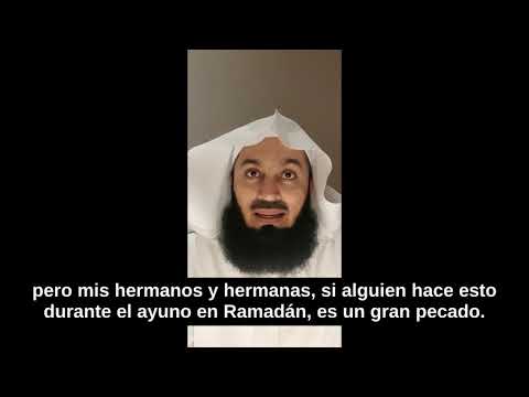 ¿Qué pasa si eyaculas durante el Ramadán?