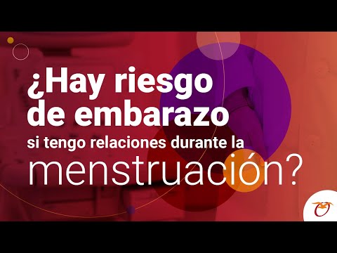 ¿Qué pasa si eyaculas dentro durante la menstruación?