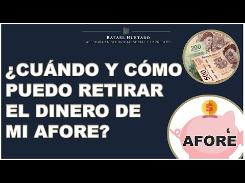 ¿Qué pasa si retiro dinero de mi afore?