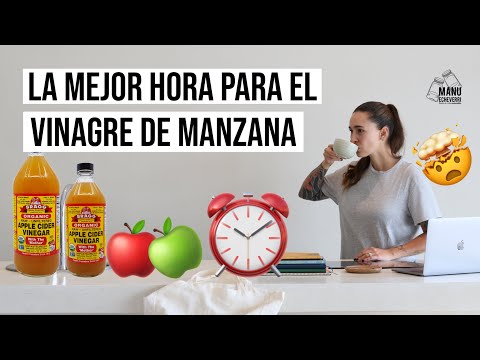 ¿Qué pasa si tomas vinagre de manzana en ayunas?