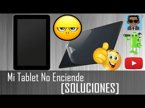 ¿Qué pasa si mi tablet no enciende?