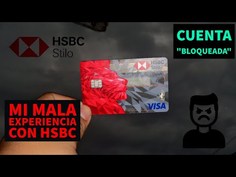 ¿Qué pasa si se bloquea mi tarjeta HSBC?