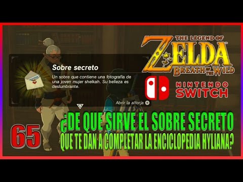 ¿Qué pasa si completas la enciclopedia hyliana en Breath of the Wild?