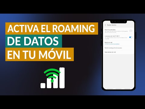 ¿Qué pasa si activo la itinerancia de datos?