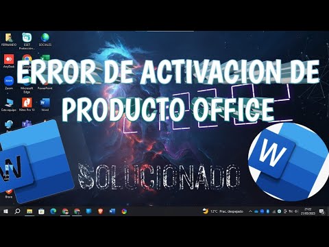 ¿Qué pasa si no puedo escribir en Word?