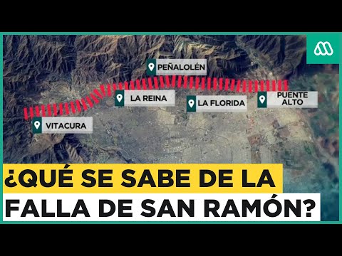 ¿Qué pasa si se activa la falla de San Ramón?