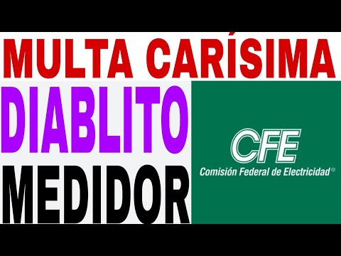 ¿Qué pasa si la CFE descubre un diablito?