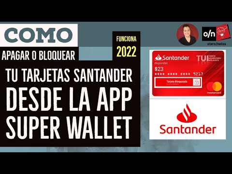 ¿Qué pasa si apago mi tarjeta Santander?