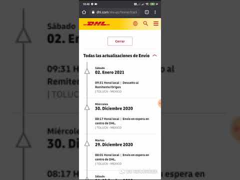 ¿Qué pasa si DHL no encuentra mi dirección?