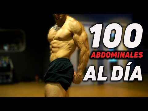 ¿Qué pasa si haces 100 abdominales diarias?