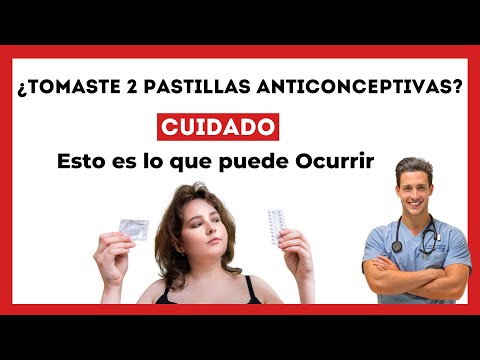 ¿Qué pasa si tomo dos pastillas anticonceptivas juntas?