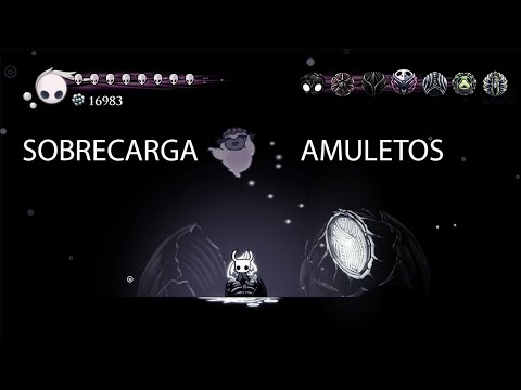 ¿Qué pasa si sobrecargas los amuletos en Hollow Knight?