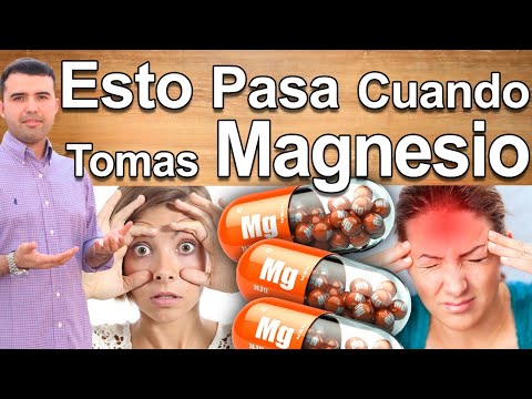 ¿Qué pasa si tomo mucho magnesio?