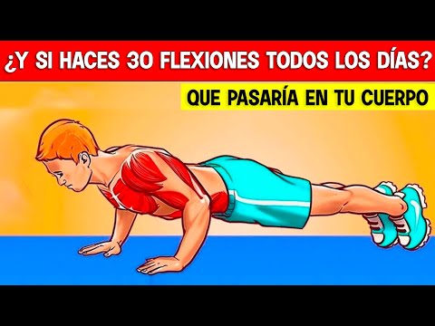 ¿Qué pasa si haces lagartijas todos los días?