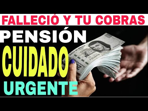 ¿Qué pasa si cobro la pensión de un fallecido del IMSS?