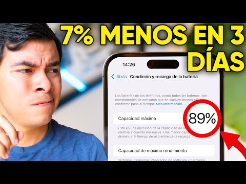 ¿Qué pasa si mi iPhone tiene un 80% de batería?