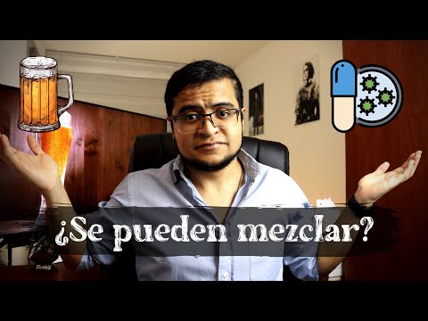 ¿Qué pasa si tomo antibiótico y cerveza al mismo tiempo?