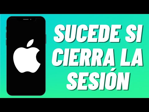 ¿Qué pasa si cierro sesión en iCloud?