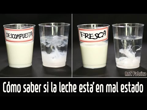 ¿Qué pasa si bebo leche en mal estado?