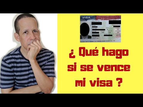 ¿Qué pasa si se me vence la visa estando en Estados Unidos?