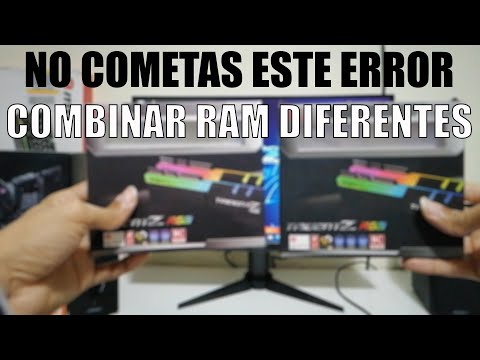 ¿Qué pasa si combinas memorias RAM de diferentes MHz?