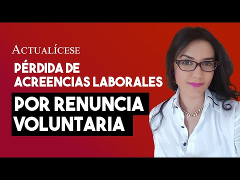 ¿Qué pasa si renuncio a mi trabajo?