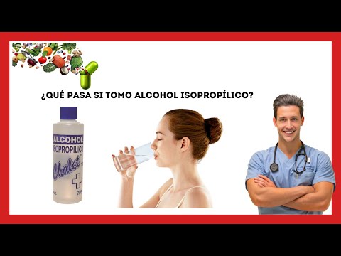 ¿Qué pasa si ingiero alcohol etílico?