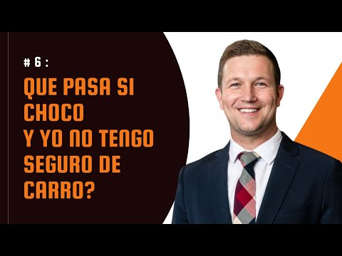 ¿Qué pasa si tienes un accidente y no puedes pagar los daños?