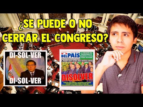 ¿Qué pasa si se cierra el Congreso?