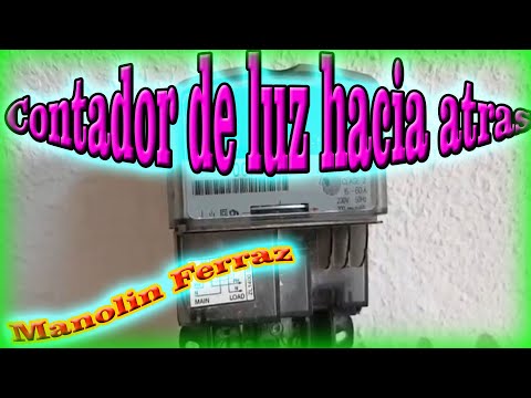 ¿Qué pasa si giro el medidor de luz?