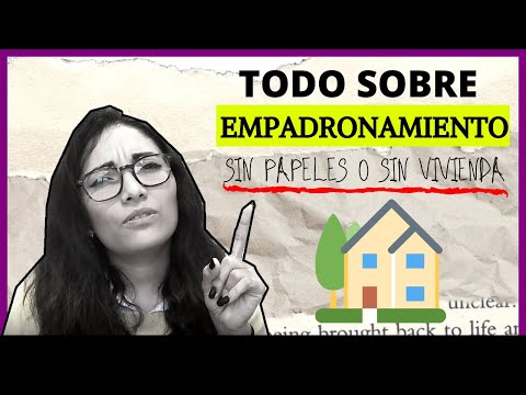 ¿Qué pasa si registro a alguien sin papeles en mi domicilio?