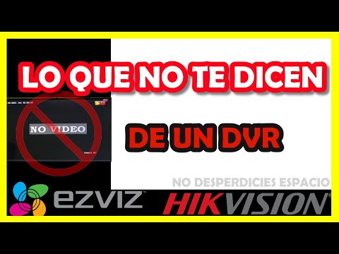 ¿Qué pasa si desconecto el DVR?