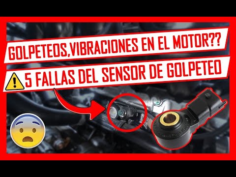 ¿Qué pasa si falla el sensor de detonación?